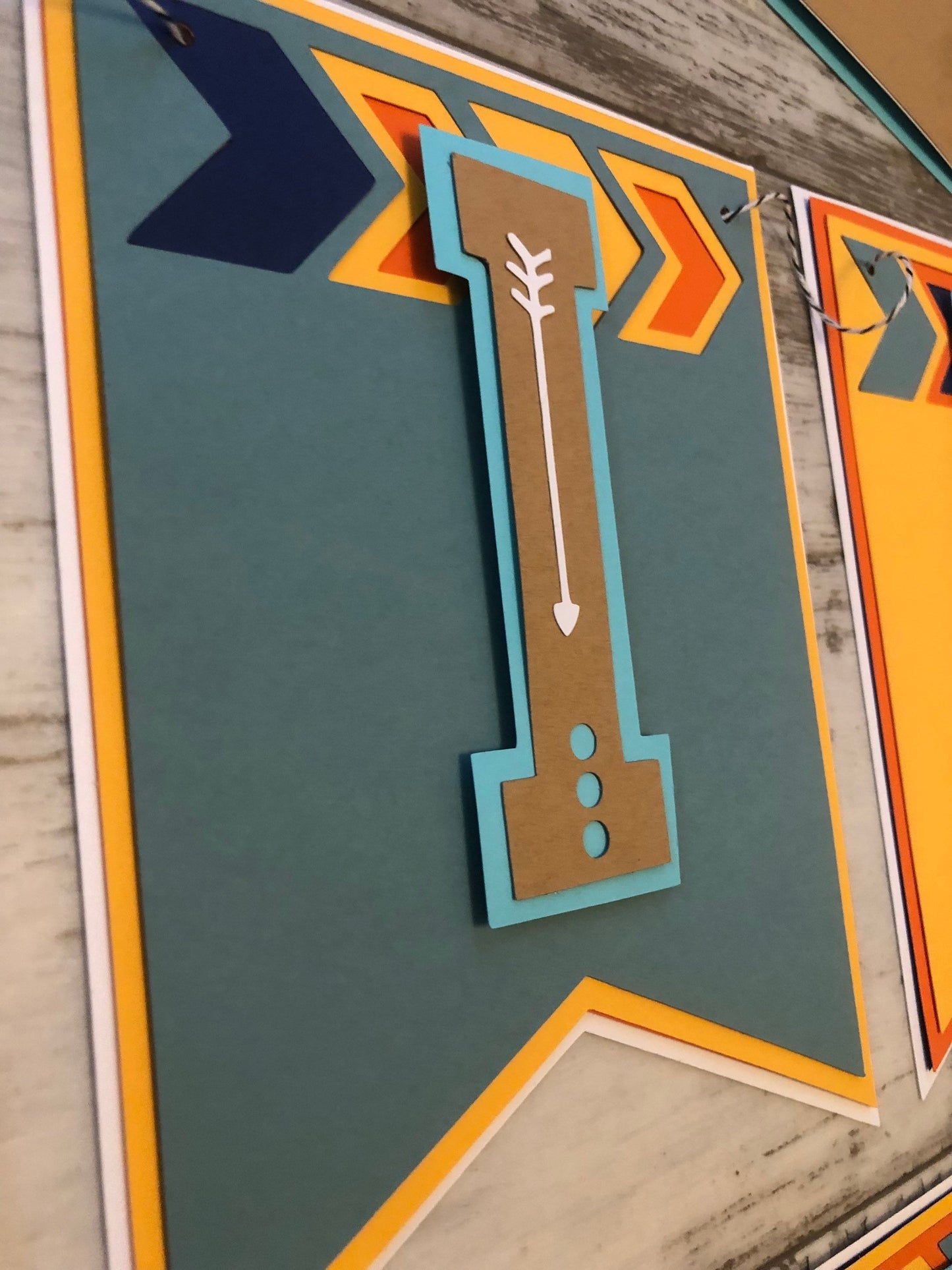 Wild One High Chair Banner l Happy Birthday Banner l BoHo ONE Banner l Fox Birthday Banner l BoHo Chic Birthday Boy Decorations